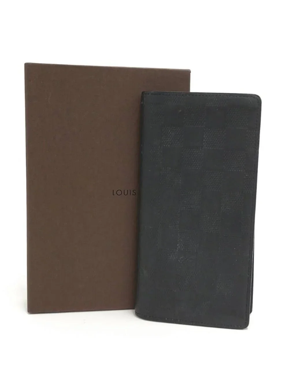 Louis Vuitton Portefeuille Brazza Wallet Damier Infini Onyx Black